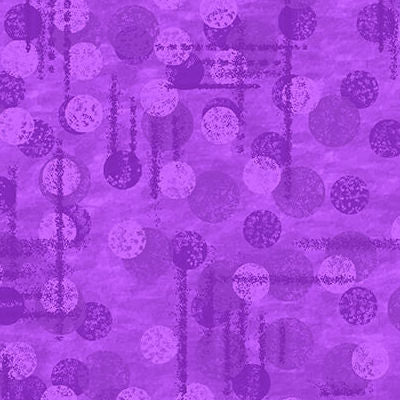 Blank Quilting Fabrics Jot Dot Texture Purple