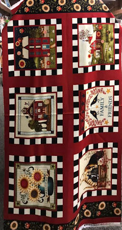 Fall Quilted Panel online Wall Hanging Count Your Blessings