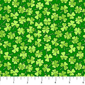 10529-74 Lucky Leaves - Lucky - Northcott Fabrics