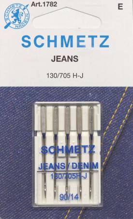 1782 Schmetz Denim/Jeans Machine Needle Size 14/90