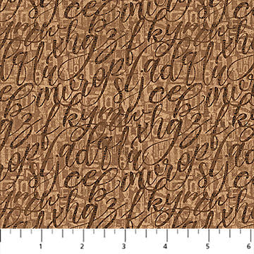 27709-37 - Rust Multi - My Type - Northcott Fabrics