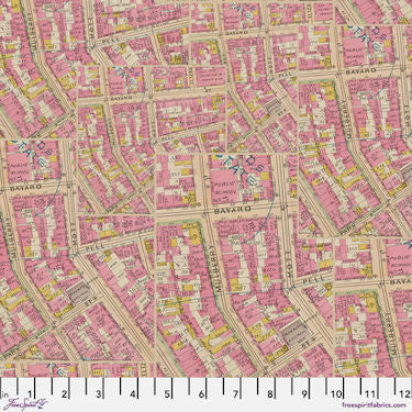 Pink Palette - PWTH213.pink - Map - Free Spirit Fabrics