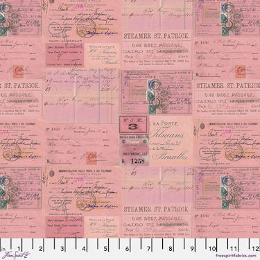 Pink Palette - PWTH215.pink - Ephemera - Free Spirit Fabrics