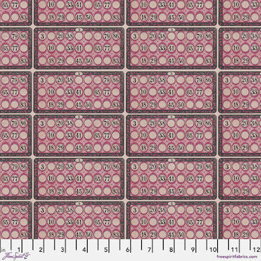 Pink Palette - PWTH216.pink - Numbers - Free Spirit Fabrics