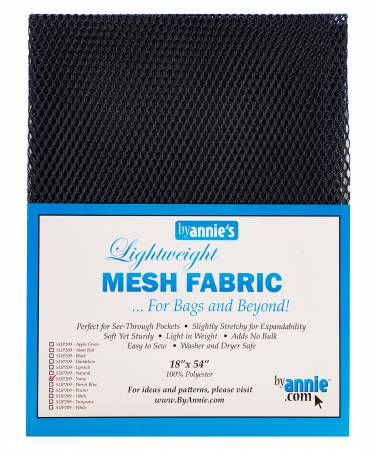 Lightweight Mesh Fabric Navy