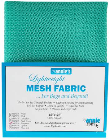 Lightweight Mesh Fabric Turquoise