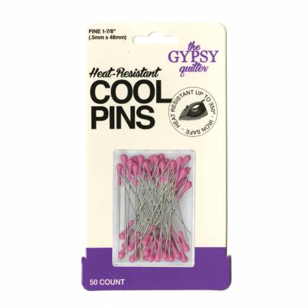 Cool Pins Fortune Fuchsia 50pc