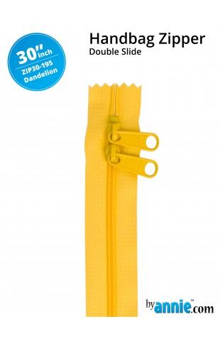 30" Handbag Zippers - Double Slide - Dandelion